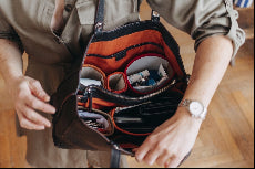 Un sac bien rangé